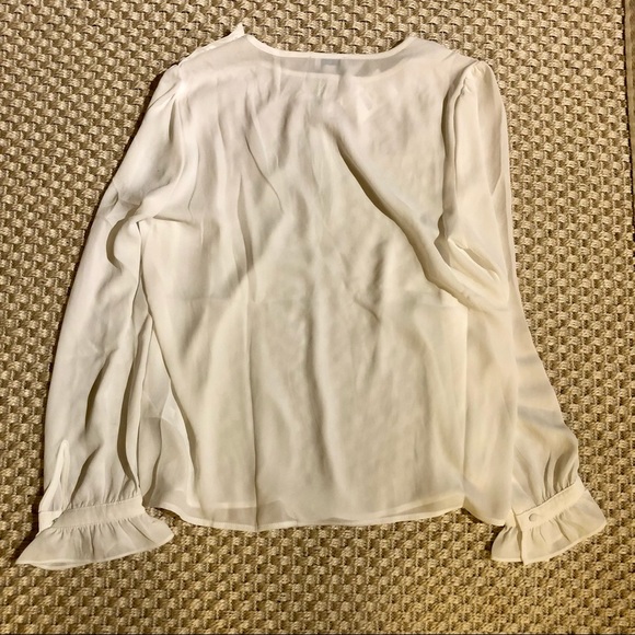 J. Crew Ruffle Button Top - Picture 9 of 9